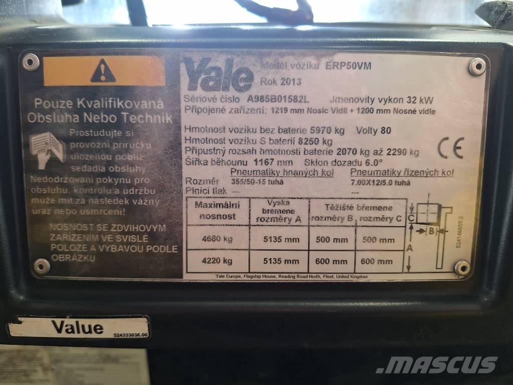 Yale ERP 50 VM Wózki elektryczne