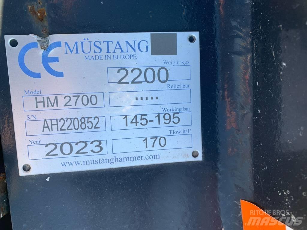 Mustang HM2700 Młoty hydrauliczne