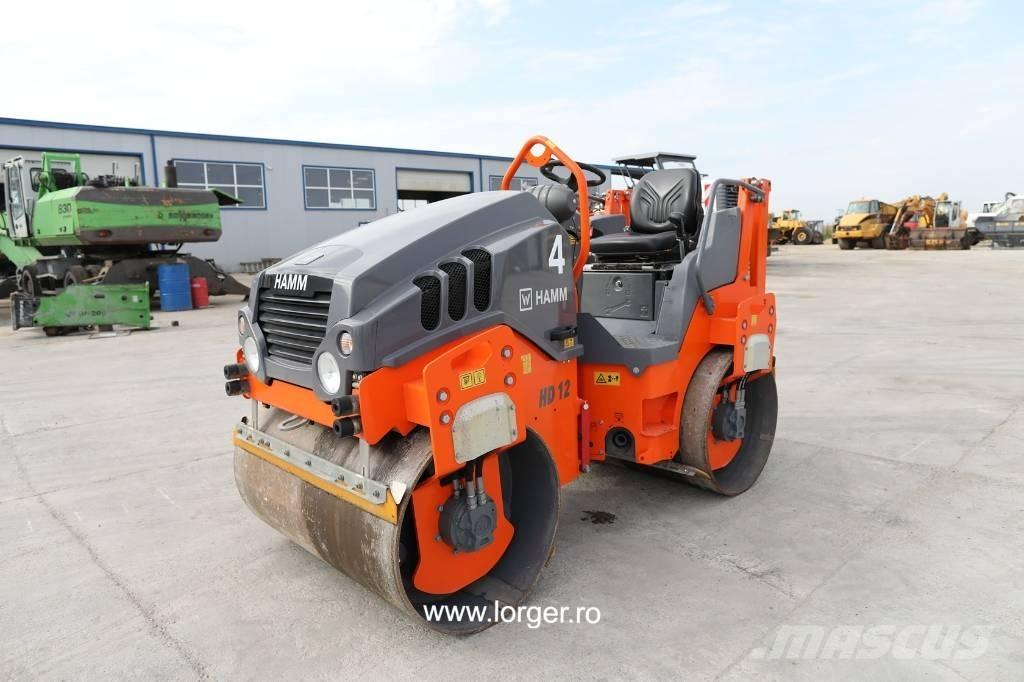 Hamm HD 12 VV Walce dwubębnowe