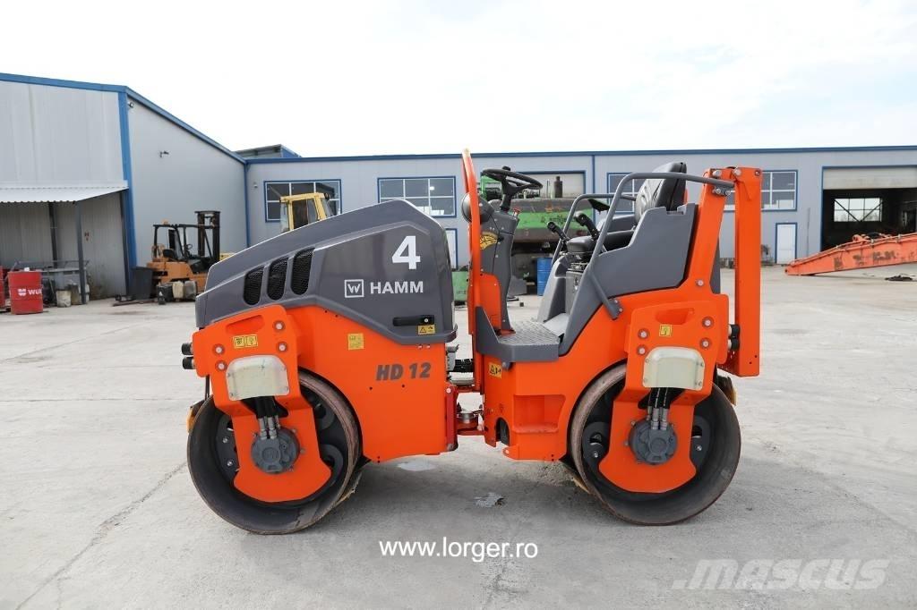 Hamm HD 12 VV Walce dwubębnowe