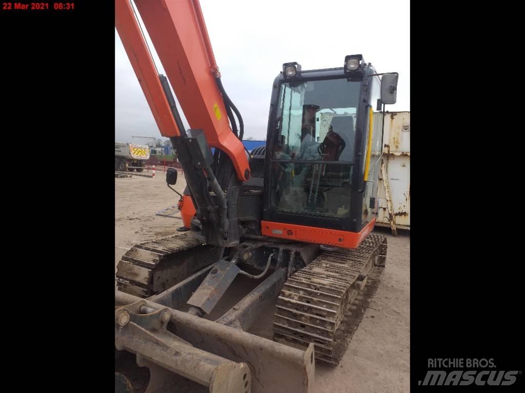 Kubota KX 080-4 Midikoparki  7t - 12t