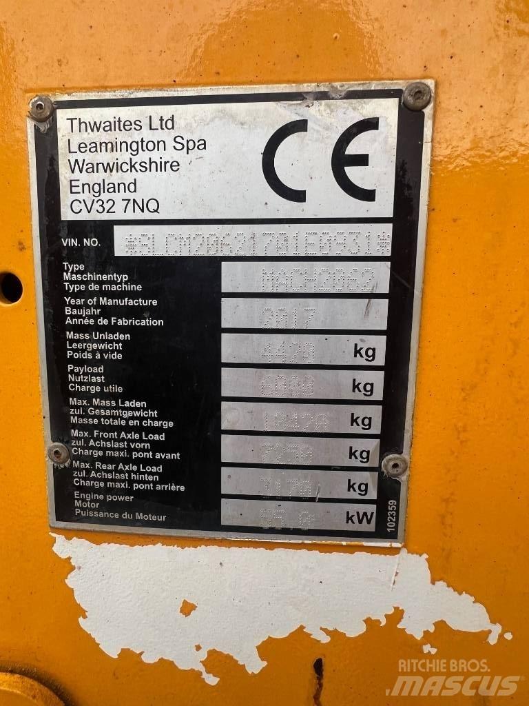 Thwaites MACH 2062 Wozidła przegubowe