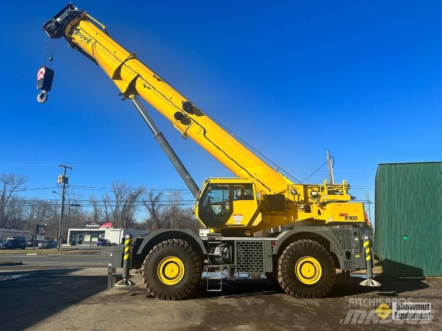 Grove GRT 8100 Żurawie terenowe