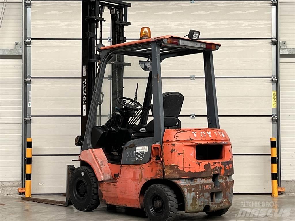Toyota 02-7FDF15 Wózki Diesla