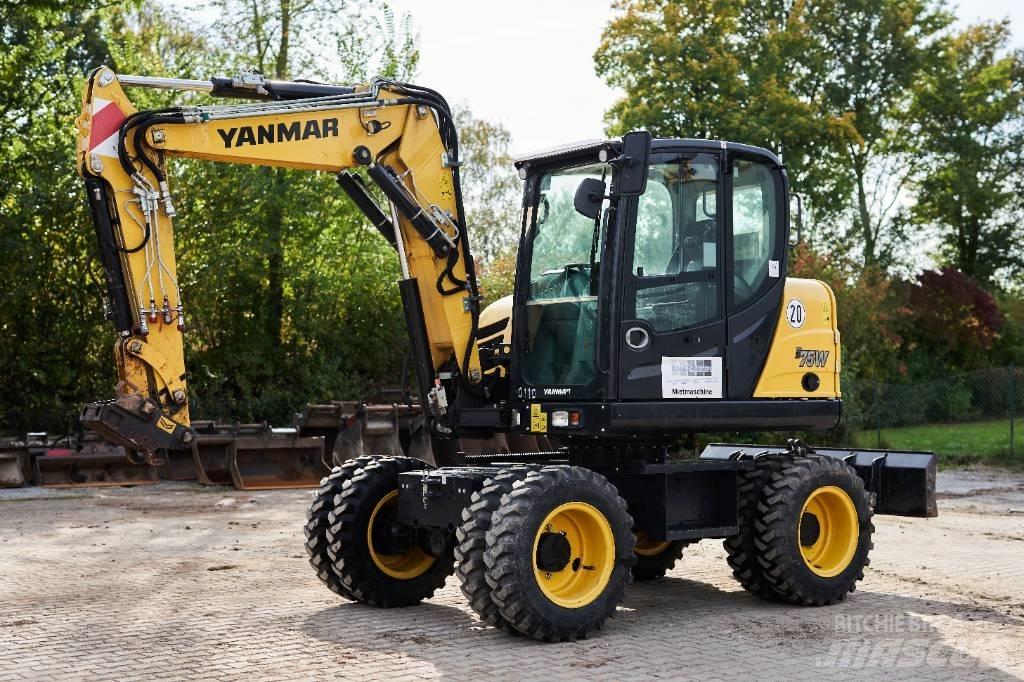 Yanmar B 75 W Koparki kołowe