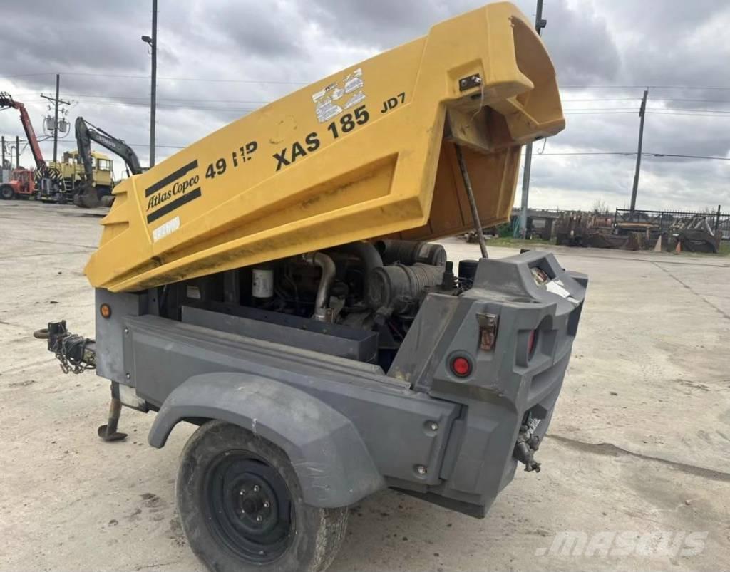 Atlas Copco 185 CFM Kompresory