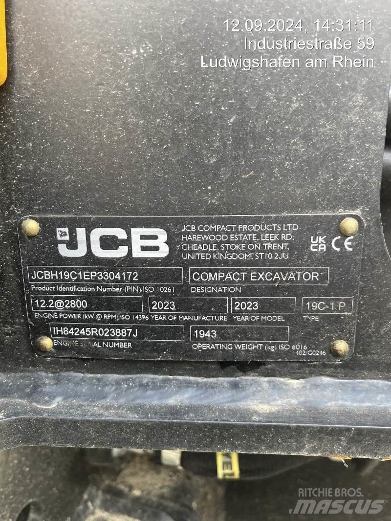 JCB 19C-1 Minikoparki