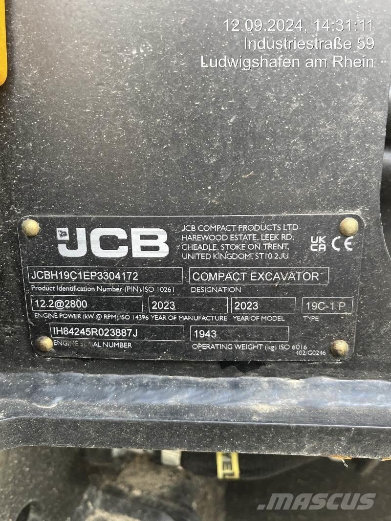 JCB 19C-1 Minikoparki