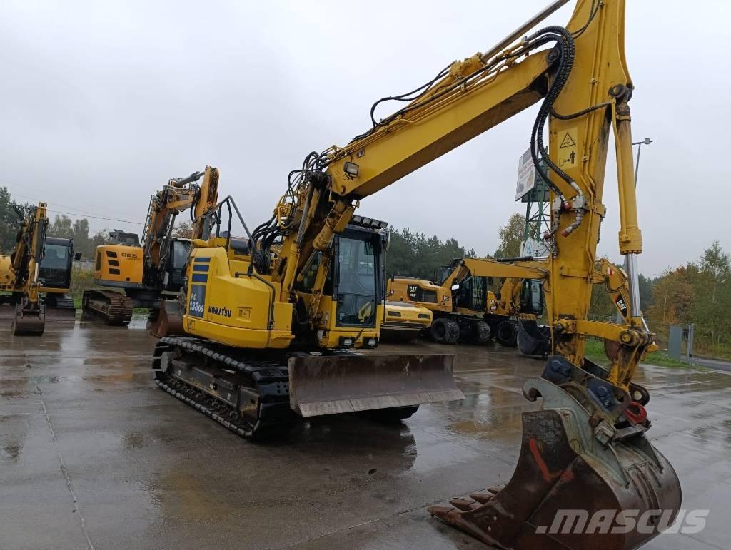 Komatsu PC 138 US-11 Koparki gąsienicowe