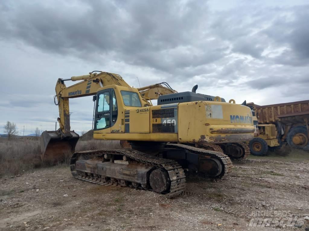 Komatsu PC450LC Koparki gąsienicowe