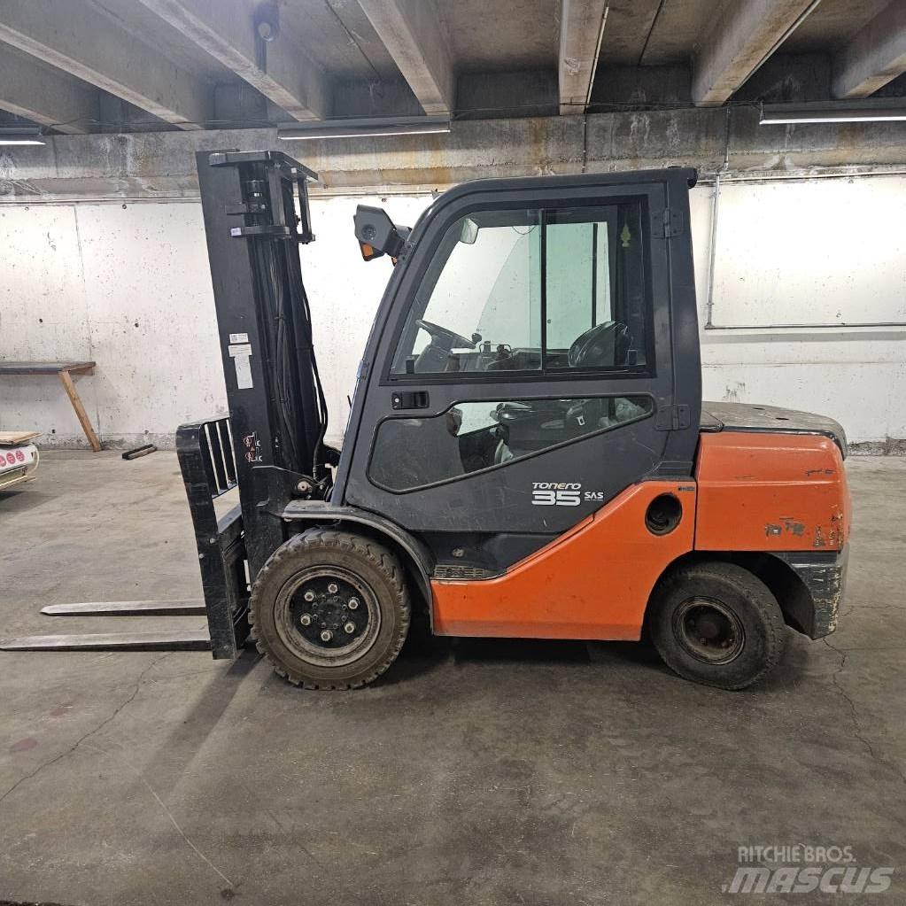 Toyota 52-8FDJF35 Wózki Diesla