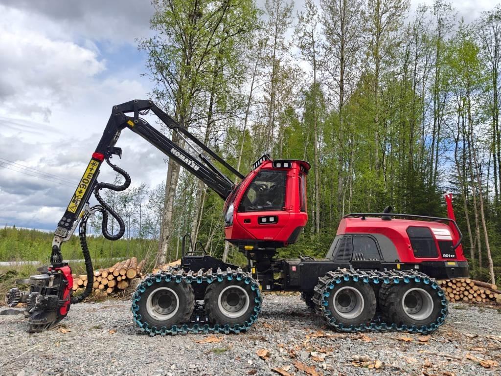 Komatsu 901 XC Harwestery