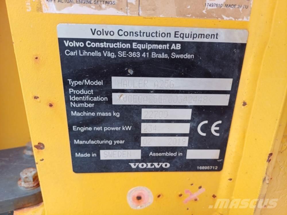 Volvo A25G Wozidła przegubowe