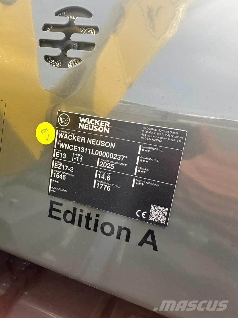 Wacker Neuson EZ 17 Minikoparki
