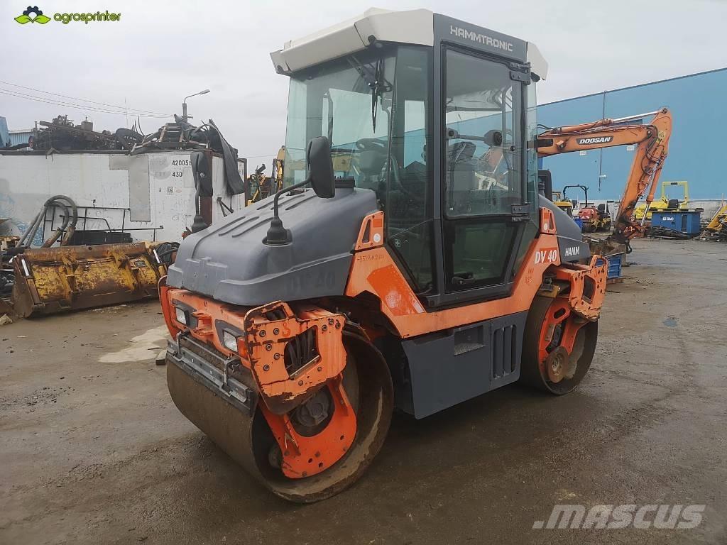 Hamm DV 40 VV Walce dwubębnowe