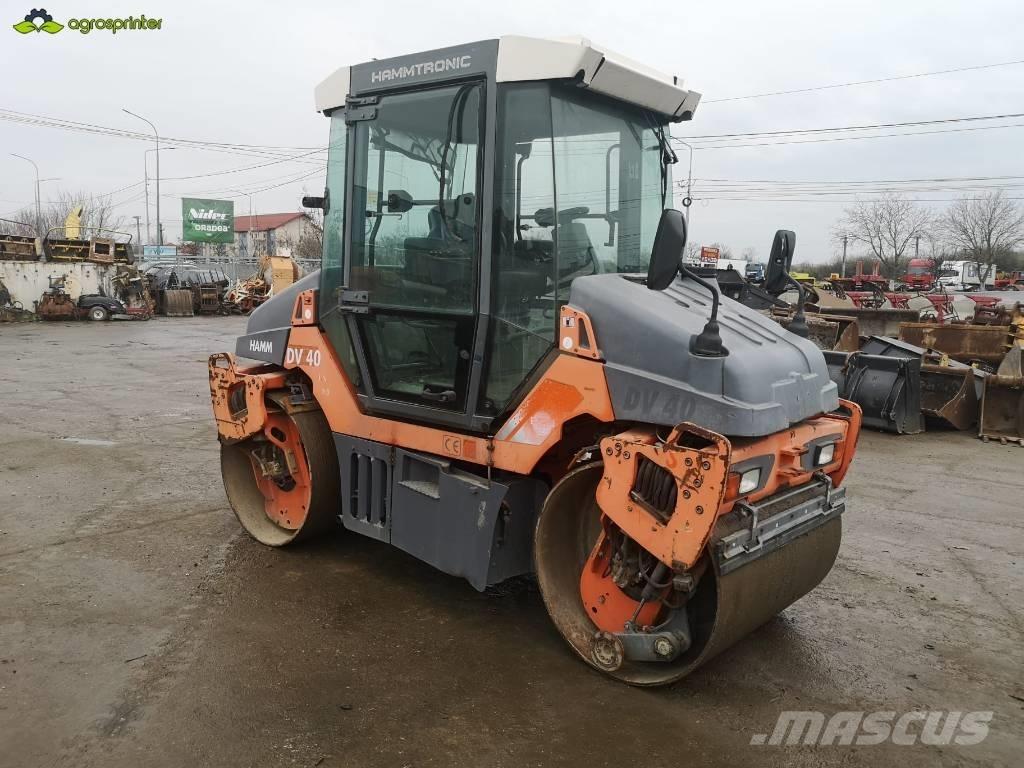 Hamm DV 40 VV Walce dwubębnowe