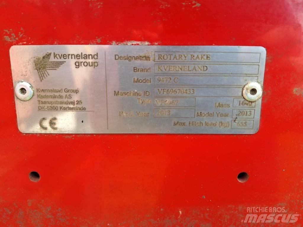 Kverneland 9472C Ciągnikowe żniwiarki pokosowe
