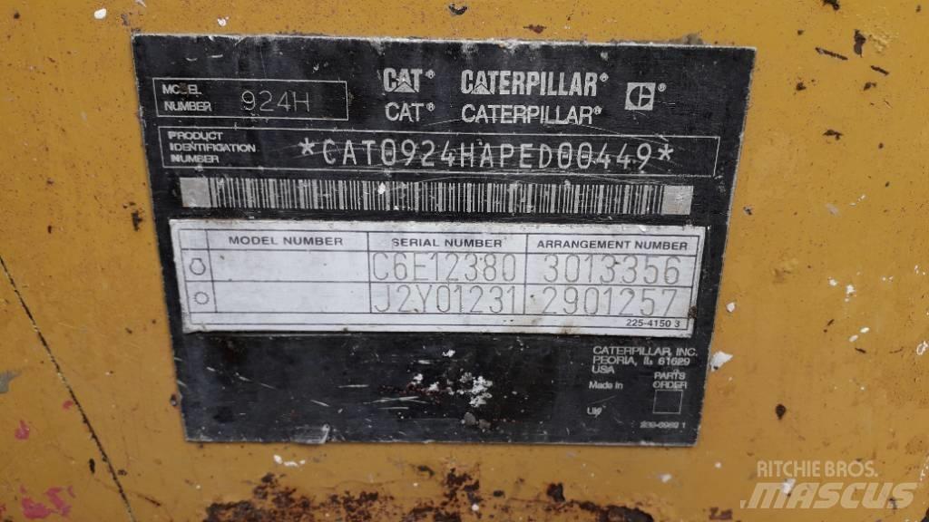 CAT 924 H Ładowarki kołowe