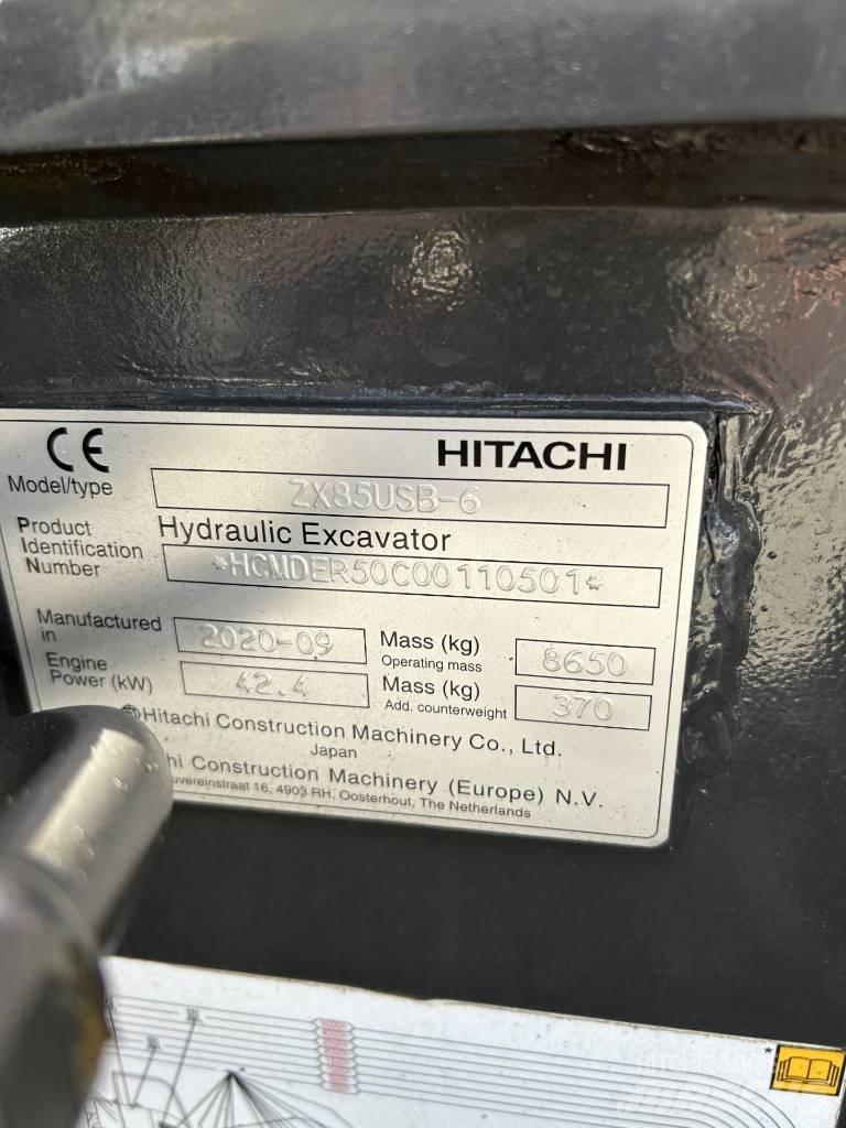 Hitachi ZX 85 US B Midikoparki  7t - 12t