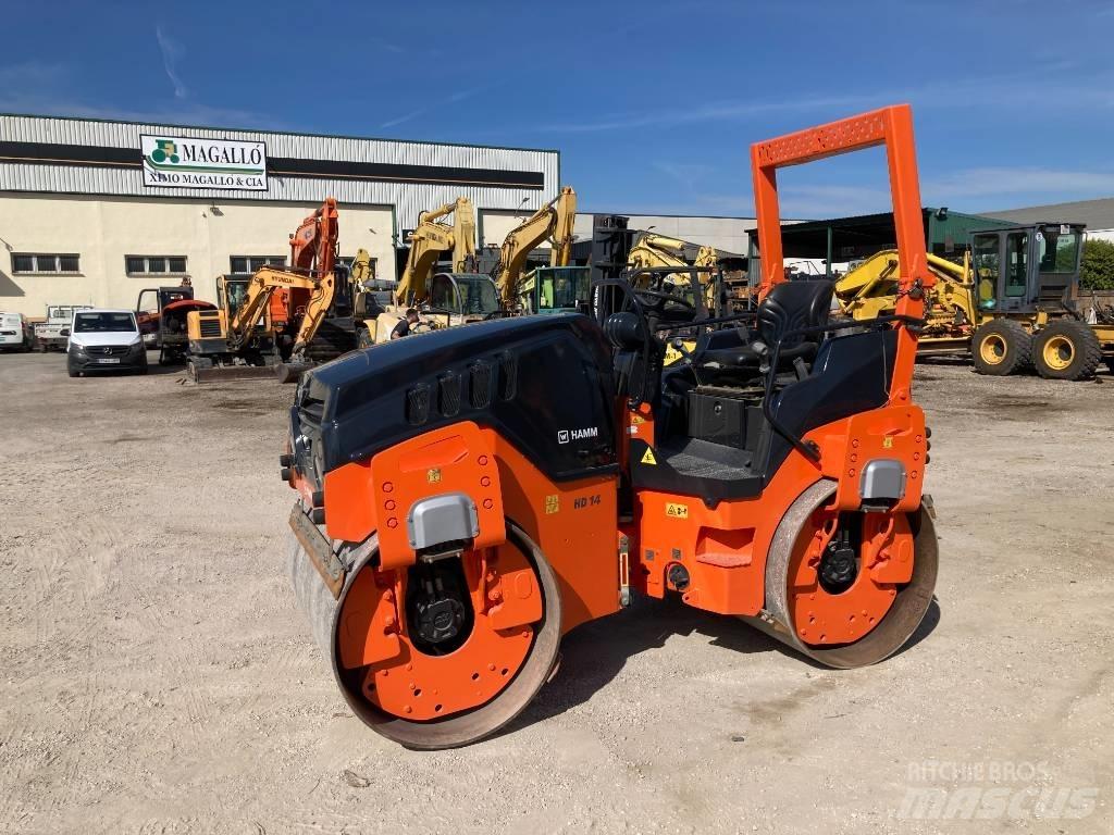 Hamm HD 14 VV Walce dwubębnowe