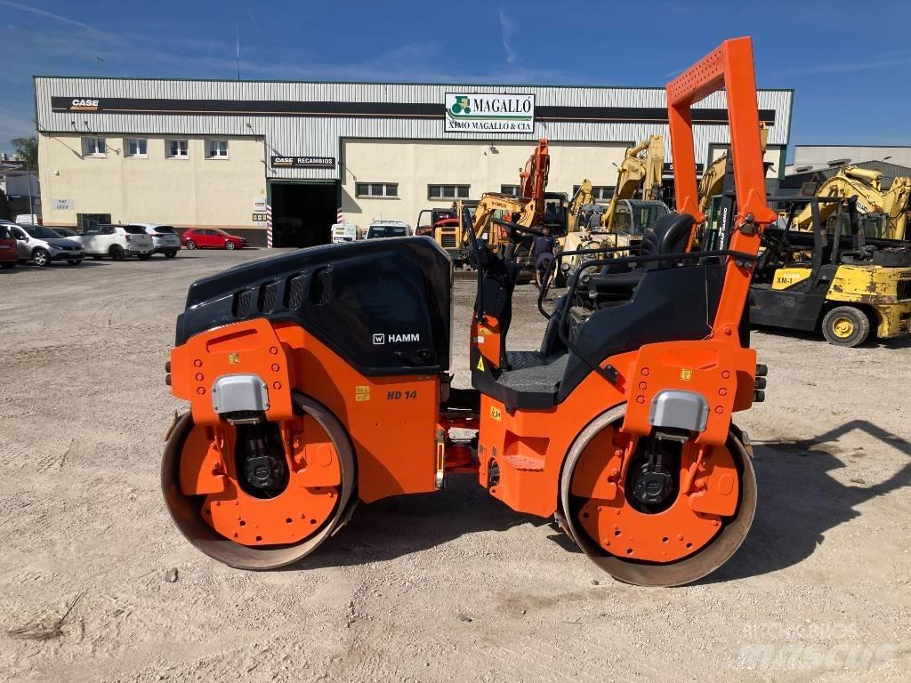 Hamm HD 14 VV Walce dwubębnowe