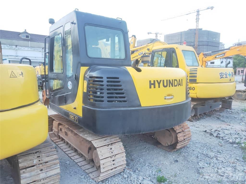 Hyundai R80-7 Koparki gąsienicowe