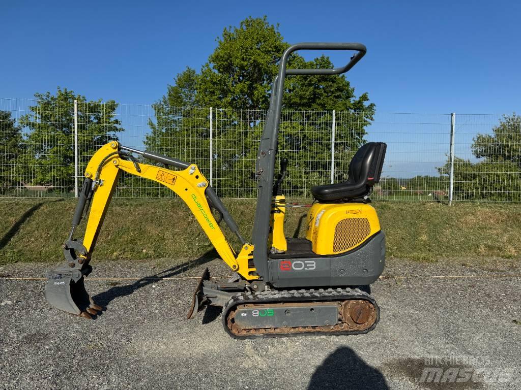 Wacker Neuson 803 Koparki gąsienicowe