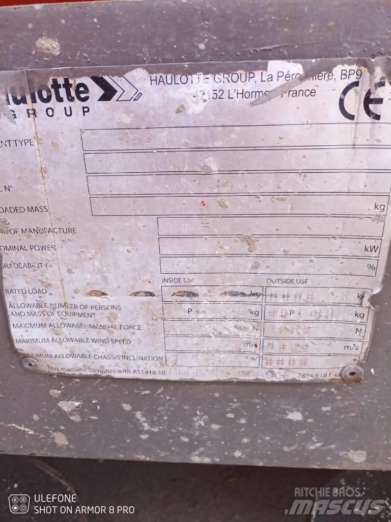 Haulotte Optimum  8 Podnośniki nożycowe