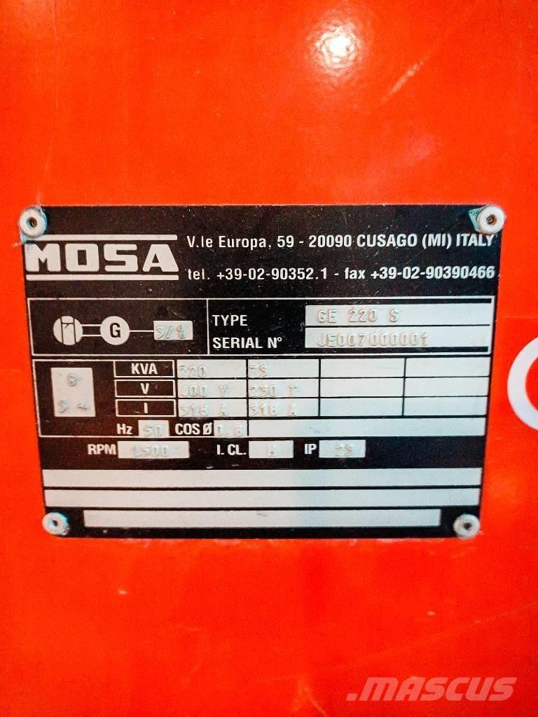 Mosa GE 220 S Agregaty prądotwórcze Diesla