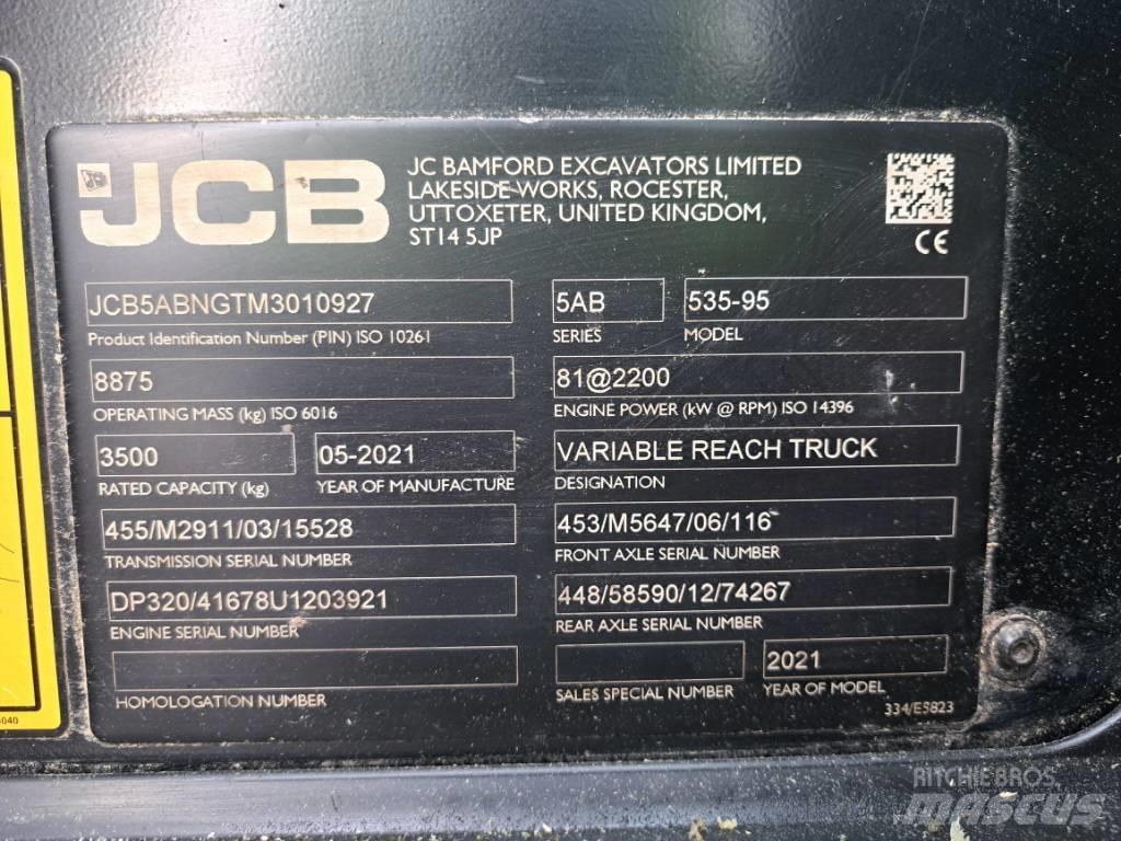 JCB 535-95 Ładowarki teleskopowe