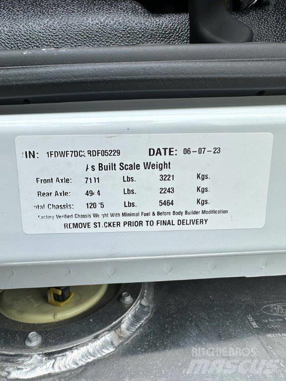 Ford F-750 Pojazdy pod zabudowę