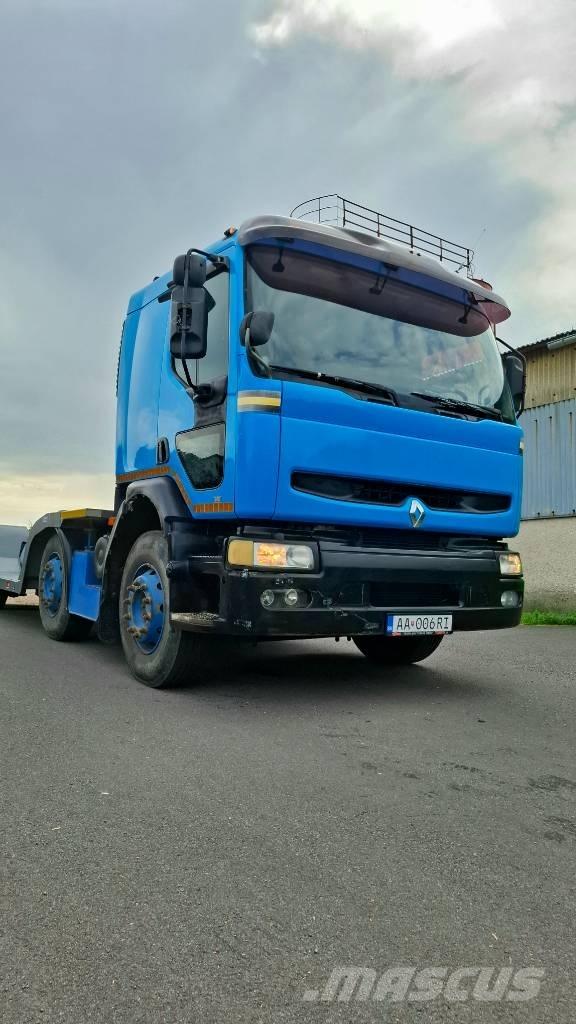 Renault Premium 340 Samochody do przewozu maszyn leśnych