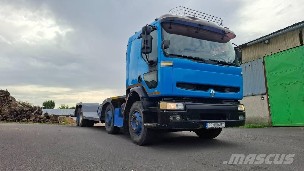 Renault Premium 340 Samochody do przewozu maszyn leśnych