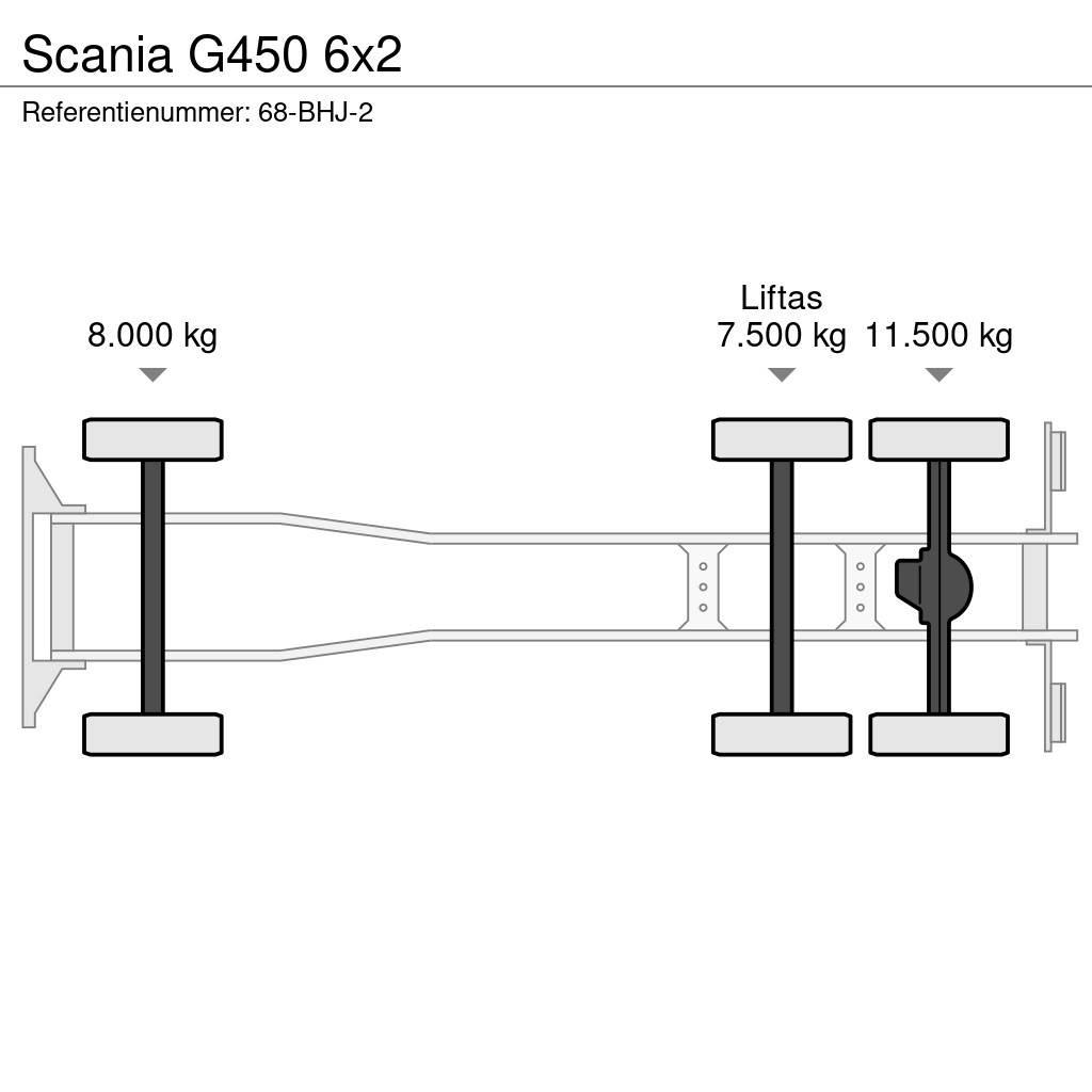 Scania G450 6x2 Pojazdy pod zabudowę