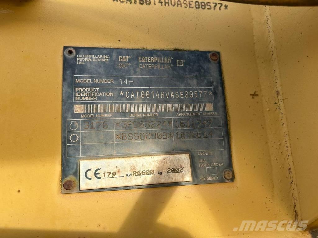 CAT 14 H VHP Równiarki