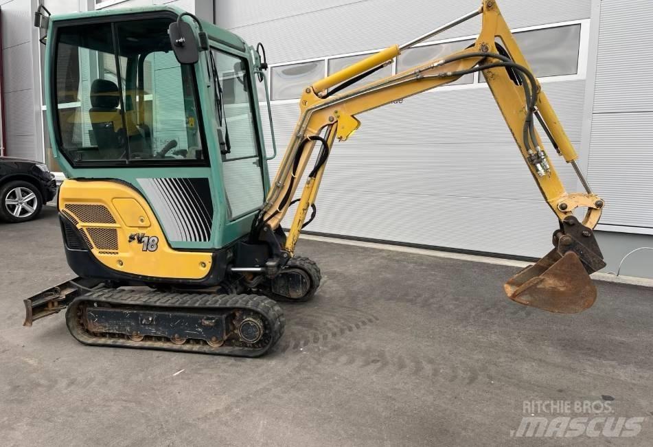 Yanmar SV 18 Minikoparki