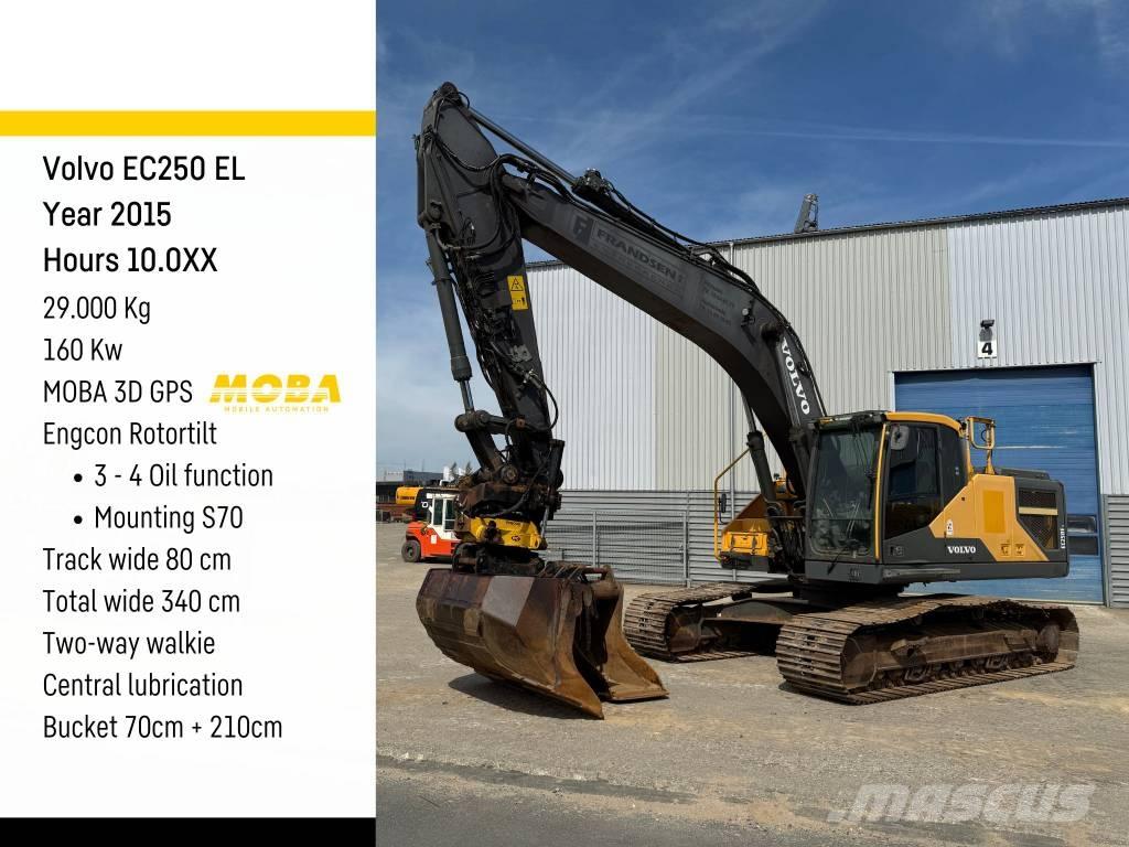 Volvo EC 250 EL Koparki gąsienicowe