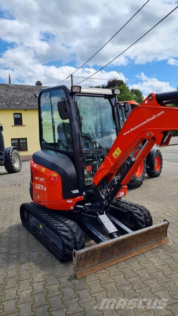 Kubota U27-4 Hi-Lux Minikoparki