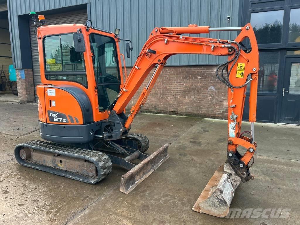 Doosan DX 27 Z Minikoparki