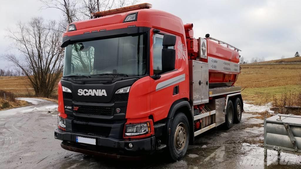 Scania P450 XT Kombi / koparki ssące