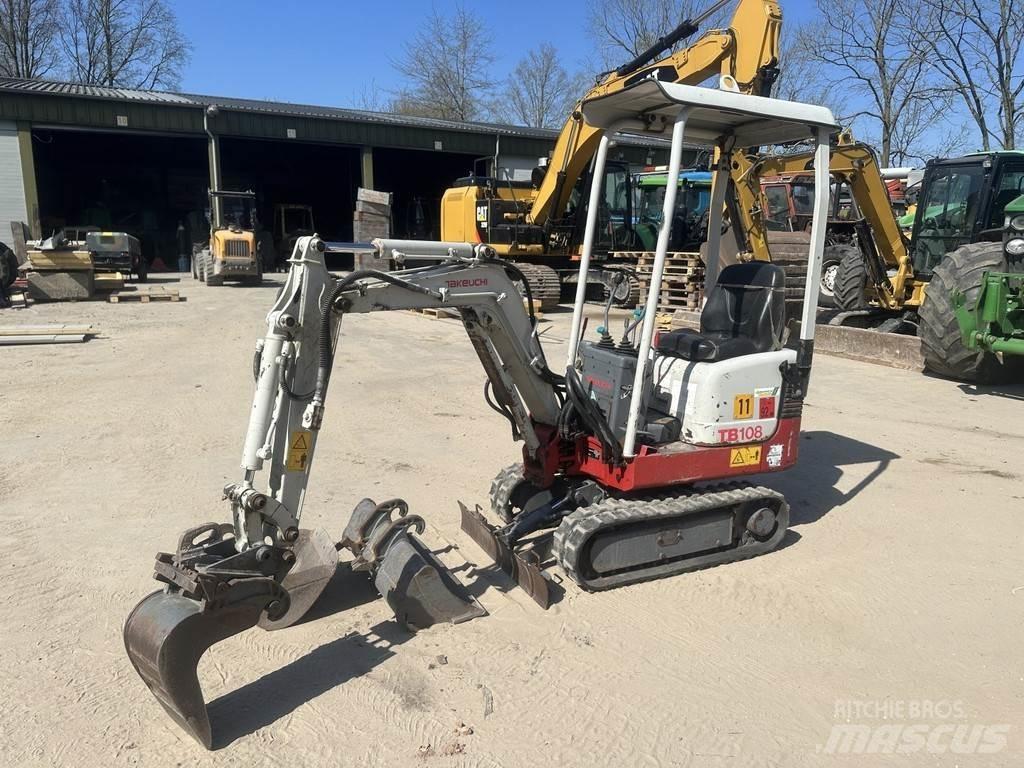 Takeuchi TB108 Minikoparki