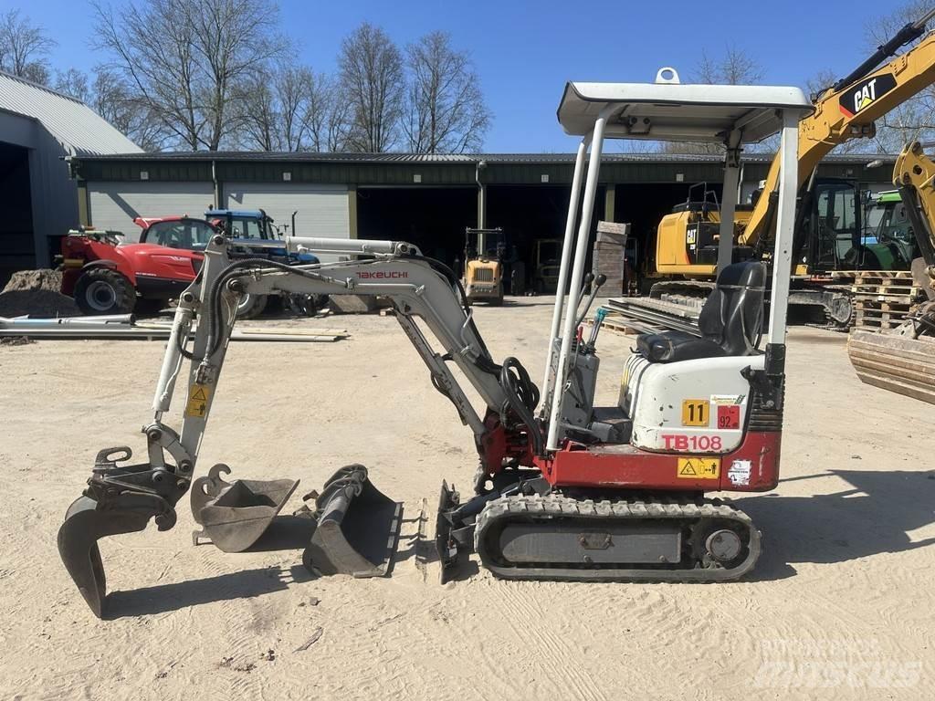 Takeuchi TB108 Minikoparki
