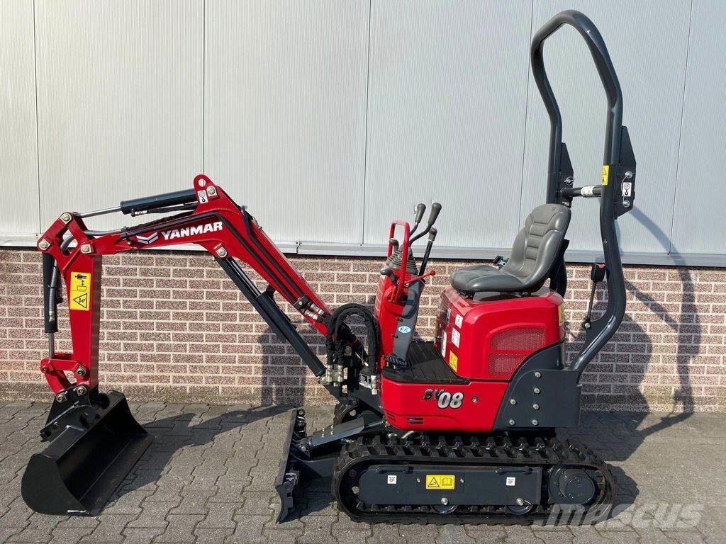 Yanmar SV08 Minikoparki