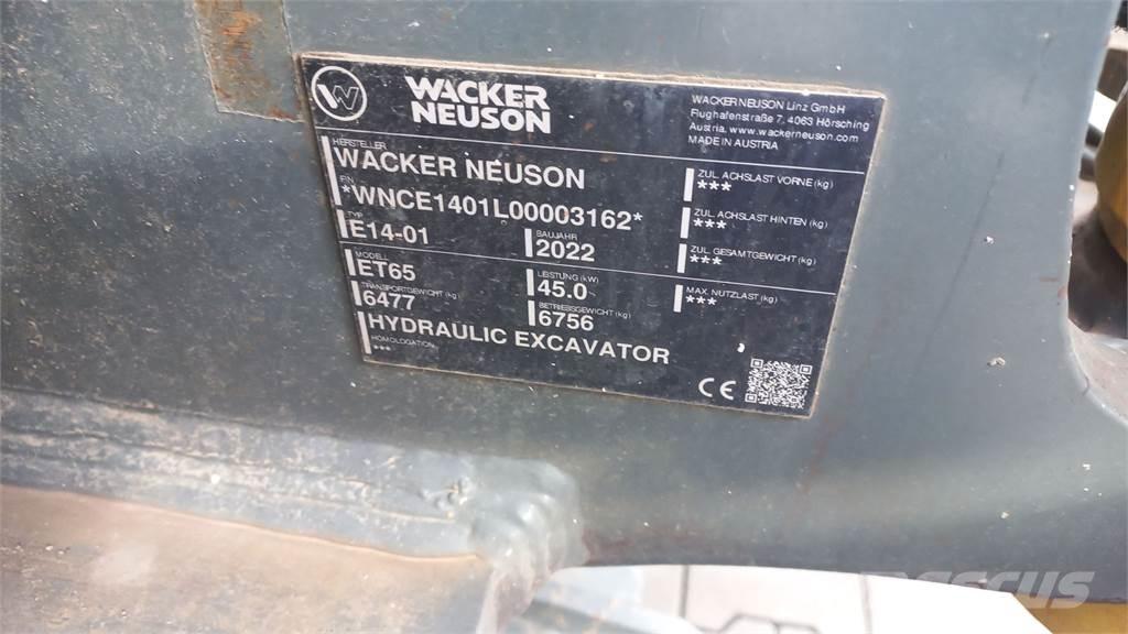 Wacker Neuson ET65 Koparki gąsienicowe