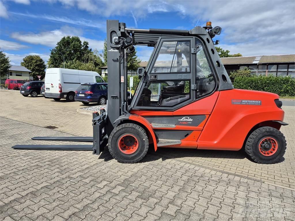 Linde H80D-03/1100 Wózki Diesla