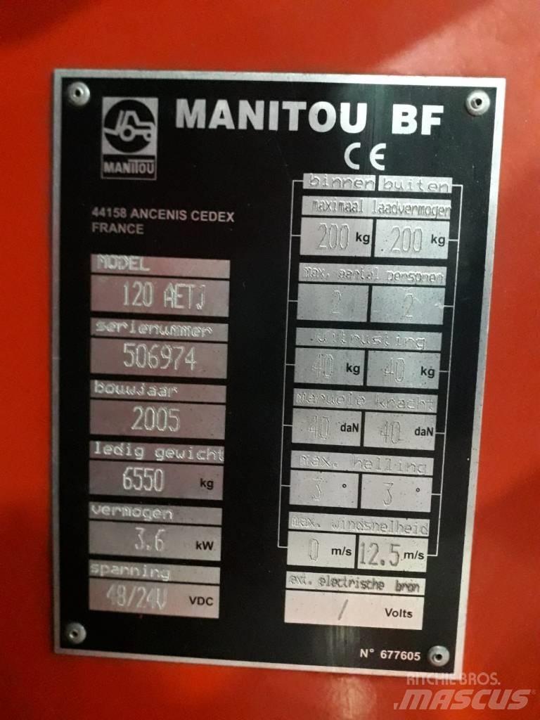 Manitou 120 AETJ Podnośniki przegubowe