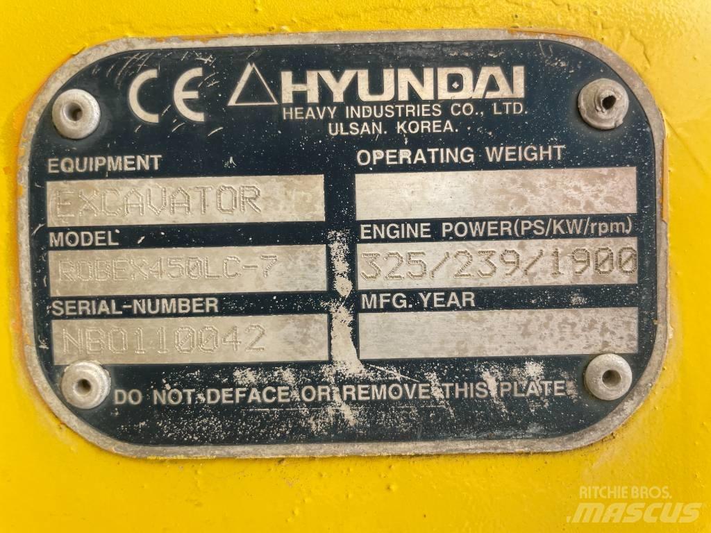 Hyundai R 450 LC-7 Koparki gąsienicowe