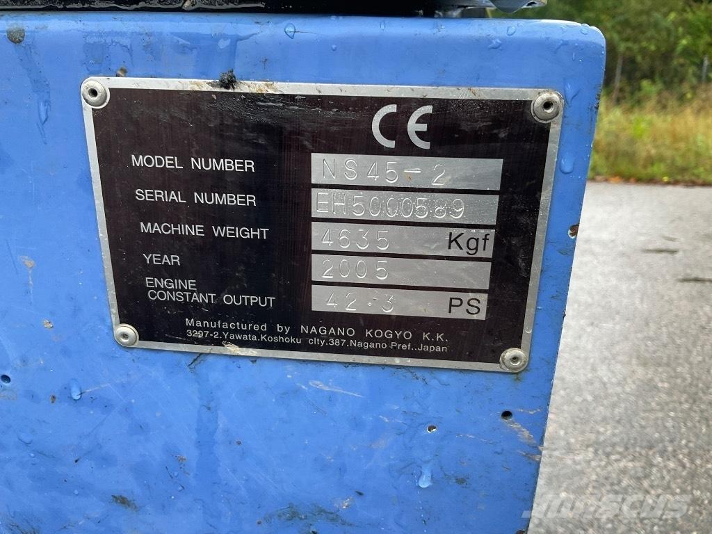 Nagano N50 Inny sprzęt do załadunku i kopania