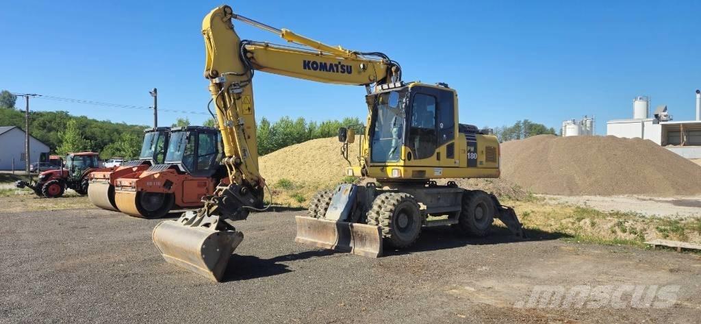 Komatsu PW 180-7EO Koparki kołowe