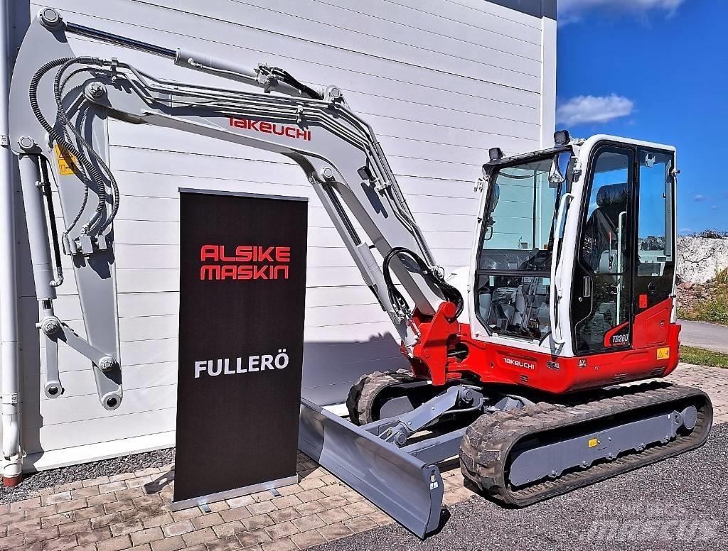 Takeuchi TB260 Minikoparki